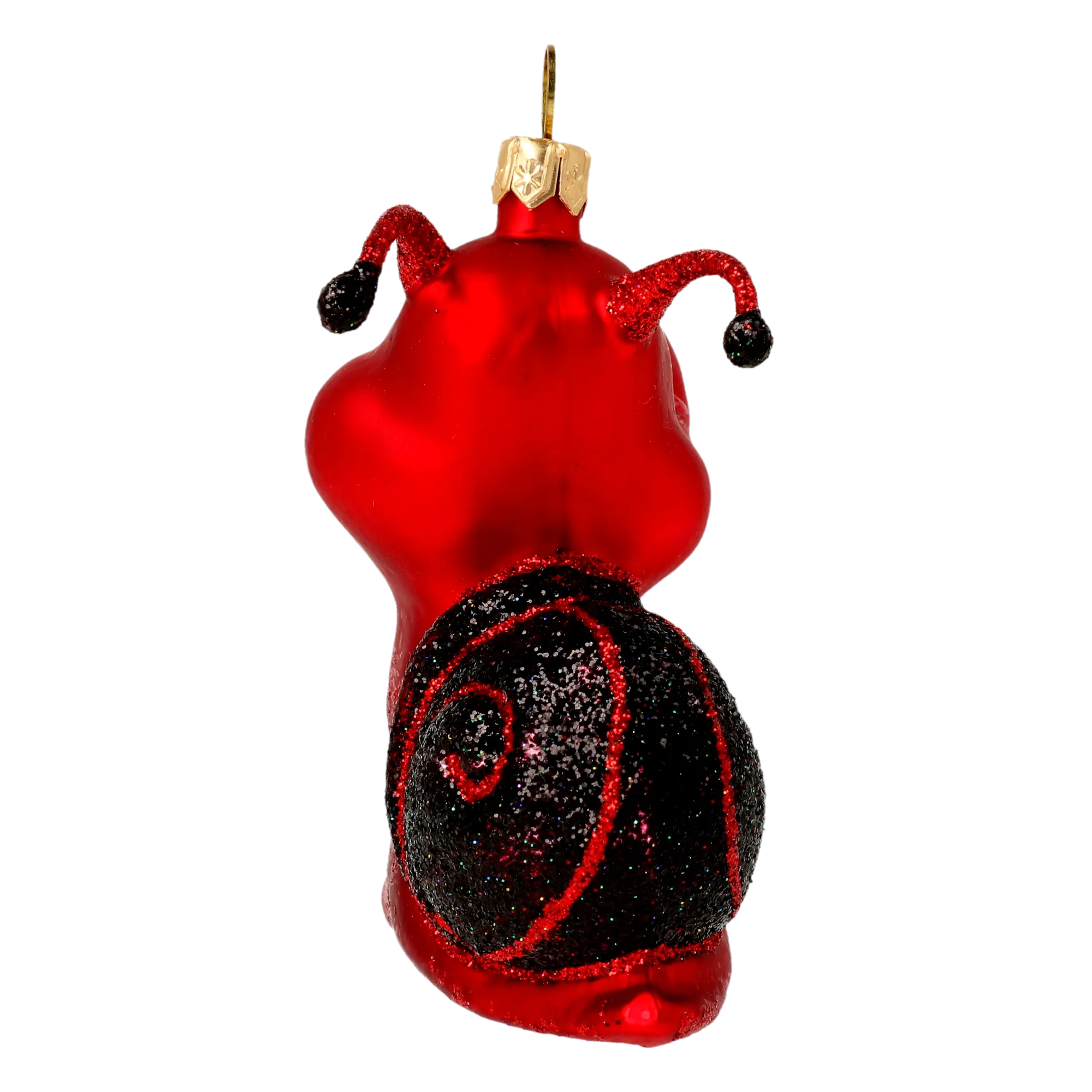 Jovial Wayfarer | Hand-Painted Glass Ornament | Blubom 2020-003
