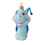 Gentle Cobalt Voyager | Hand-Painted Glass Ornament | Blubom 2020-007