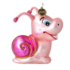 Blushing Garden Voyager | Hand-Painted Glass Ornament | Blubom 2020-009