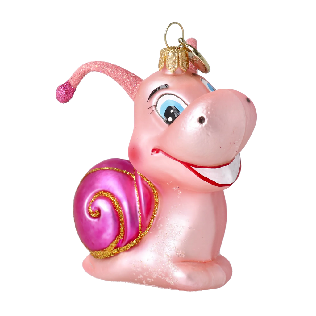 Blushing Garden Voyager | Hand-Painted Glass Ornament | Blubom 2020-009