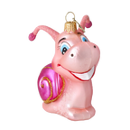 Blushing Garden Voyager | Hand-Painted Glass Ornament | Blubom 2020-009