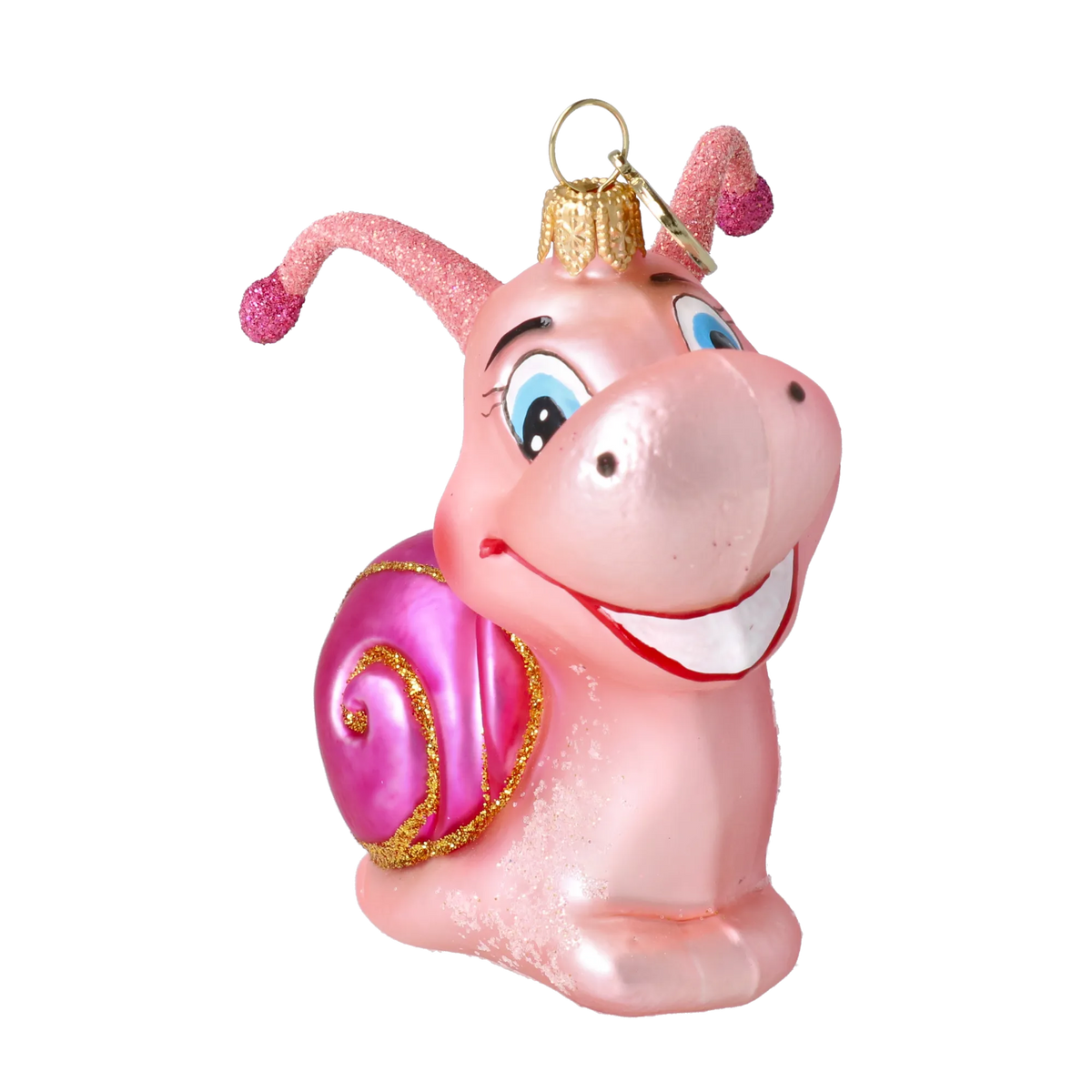 Blushing Garden Voyager | Hand-Painted Glass Ornament | Blubom 2020-009