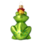 Patient Sovereign | Hand-Painted Glass Ornament | Blubom 2020-016