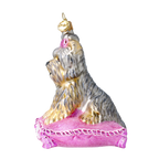 Prim Rose Heiress | Hand-Painted Glass Ornament | Blubom 2020-039