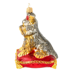 Noble Crimson Heir | Hand-Painted Glass Ornament | Blubom 2020-041