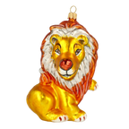 Serene Sovereign | Hand-Painted Glass Ornament | Blubom 2020-050