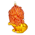Serene Sovereign | Hand-Painted Glass Ornament | Blubom 2020-050