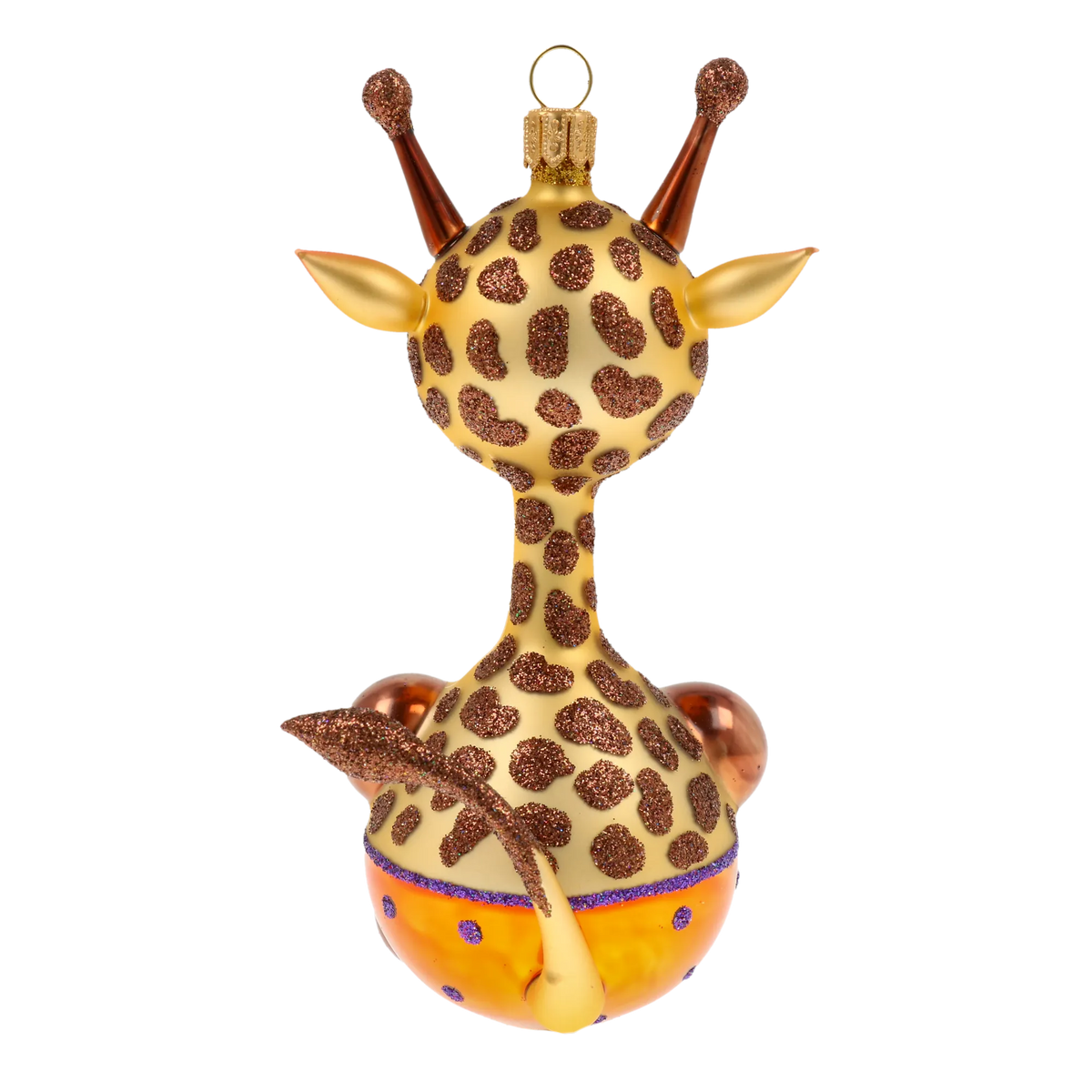 Gentle Savanna Voyager | Hand-Painted Glass Ornament | Blubom 2020-052