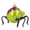 Load image into Gallery viewer, Creeper – Halloween Spider Ornament Handmade Glass Christmas ornament
