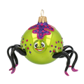 Mirthful Weaver | Hand-Painted Glass Ornament | Blubom 2020-060