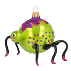Mirthful Weaver | Hand-Painted Glass Ornament | Blubom 2020-060