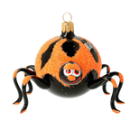 Drowsy Velvet Weaver | Hand-Painted Glass Ornament | Blubom 2020-062