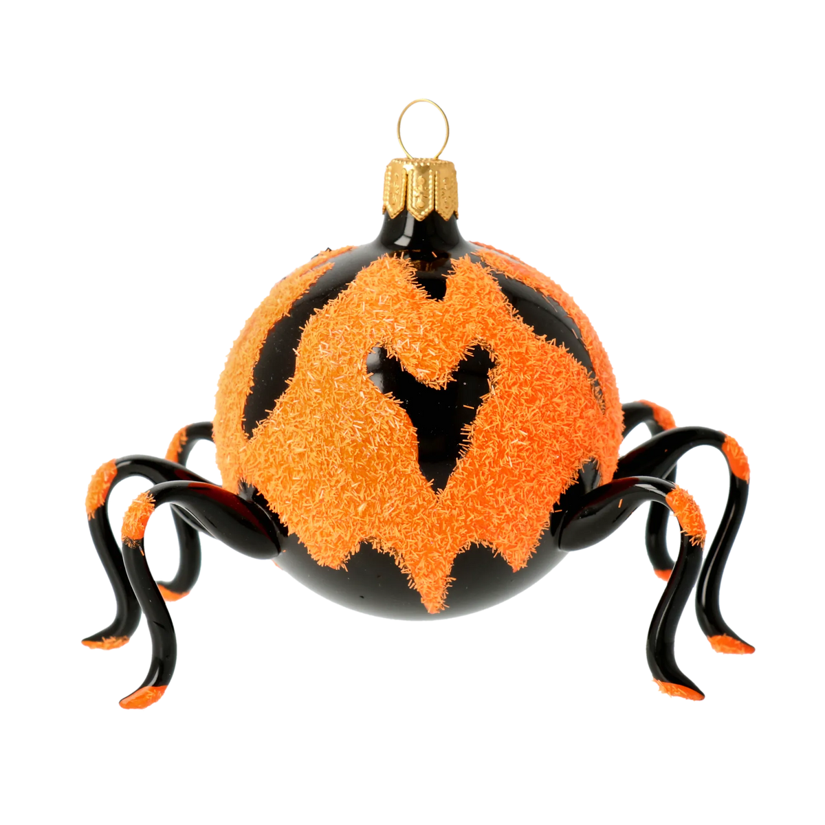 Drowsy Velvet Weaver | Hand-Painted Glass Ornament | Blubom 2020-062