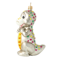 Bashful Sovereign | Hand-Painted Glass Ornament | Blubom 2020-087