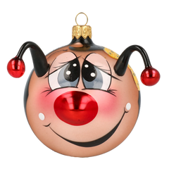 Round Ladybug in Cherry