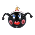 Astonished Midnight Voyager | Hand-Painted Glass Ornament | Blubom 2020-096