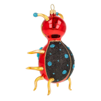 Bashful Meadow Guest | Hand-Painted Glass Ornament | Blubom 2020-097