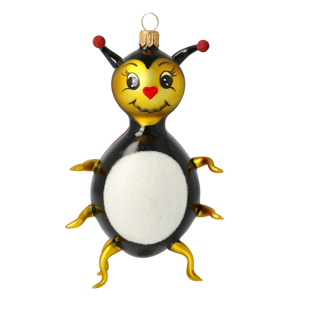 Amiable Heart Scout | Hand-Painted Glass Ornament | Blubom 2020-107