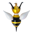 Dapper Nectar Scout | Hand-Painted Glass Ornament | Blubom 2020-111