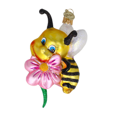 Pink Blossom Bee