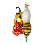 Gilded Nectar Scout | Hand-Painted Glass Ornament | Blubom 2020-113