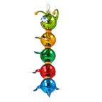 Astonished Voyager | Hand-Painted Glass Ornament | Blubom 2020-118