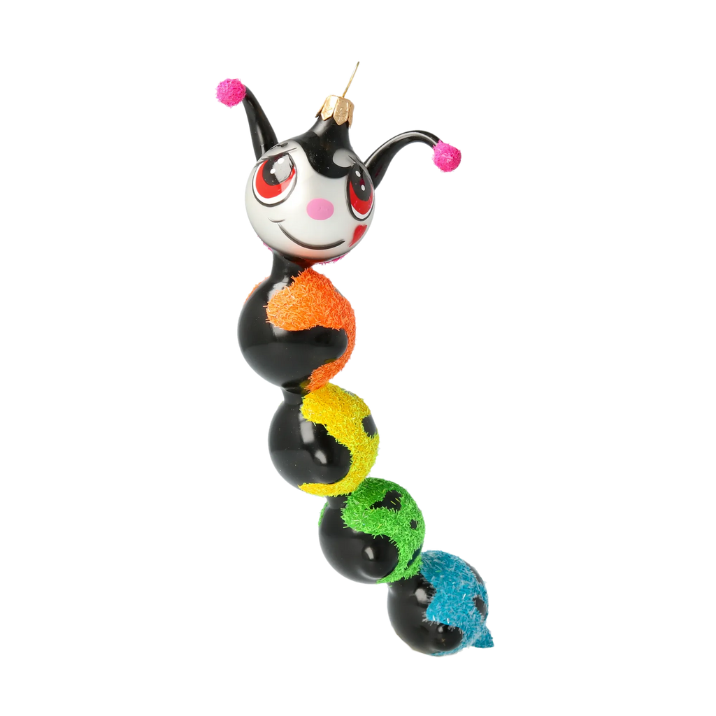Eccentric Nomad | Hand-Painted Glass Ornament | Blubom 2020-119