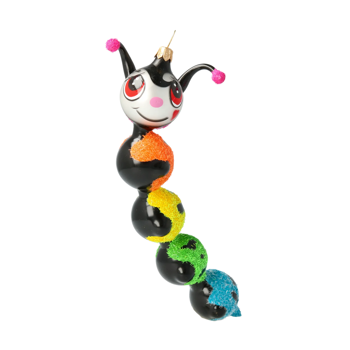 Eccentric Nomad | Hand-Painted Glass Ornament | Blubom 2020-119
