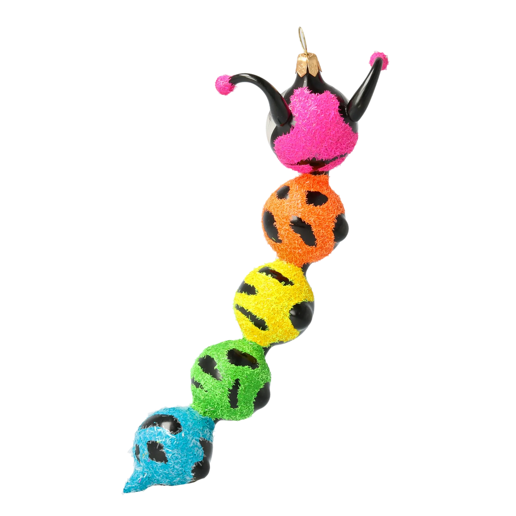 Eccentric Nomad | Hand-Painted Glass Ornament | Blubom 2020-119