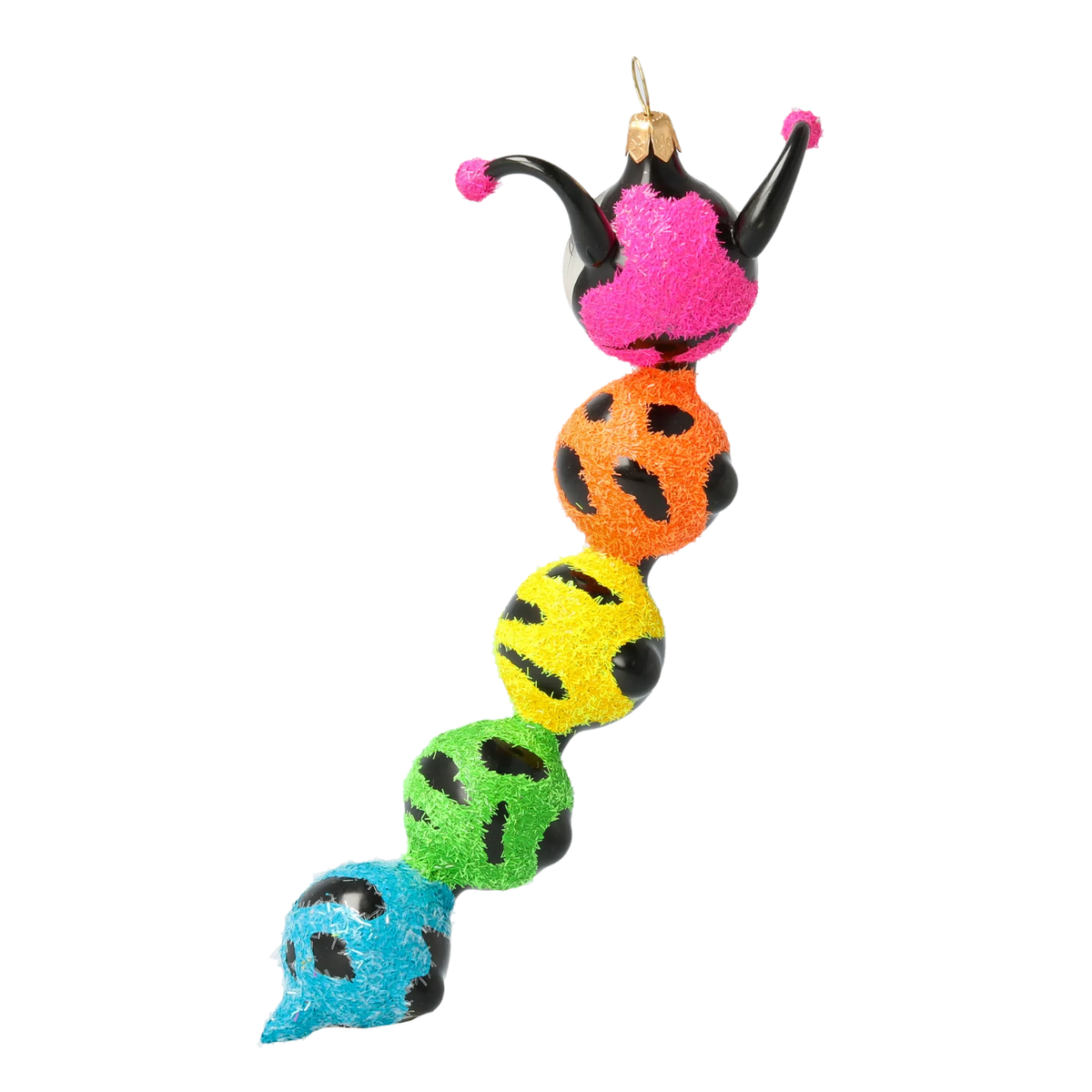 Eccentric Nomad | Hand-Painted Glass Ornament | Blubom 2020-119