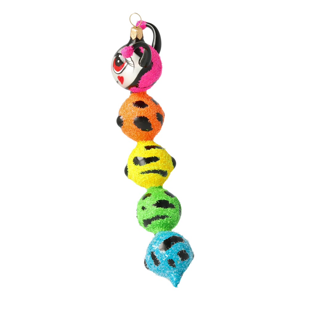 Eccentric Nomad | Hand-Painted Glass Ornament | Blubom 2020-119