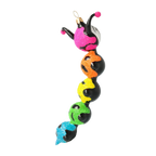 Eccentric Nomad | Hand-Painted Glass Ornament | Blubom 2020-119