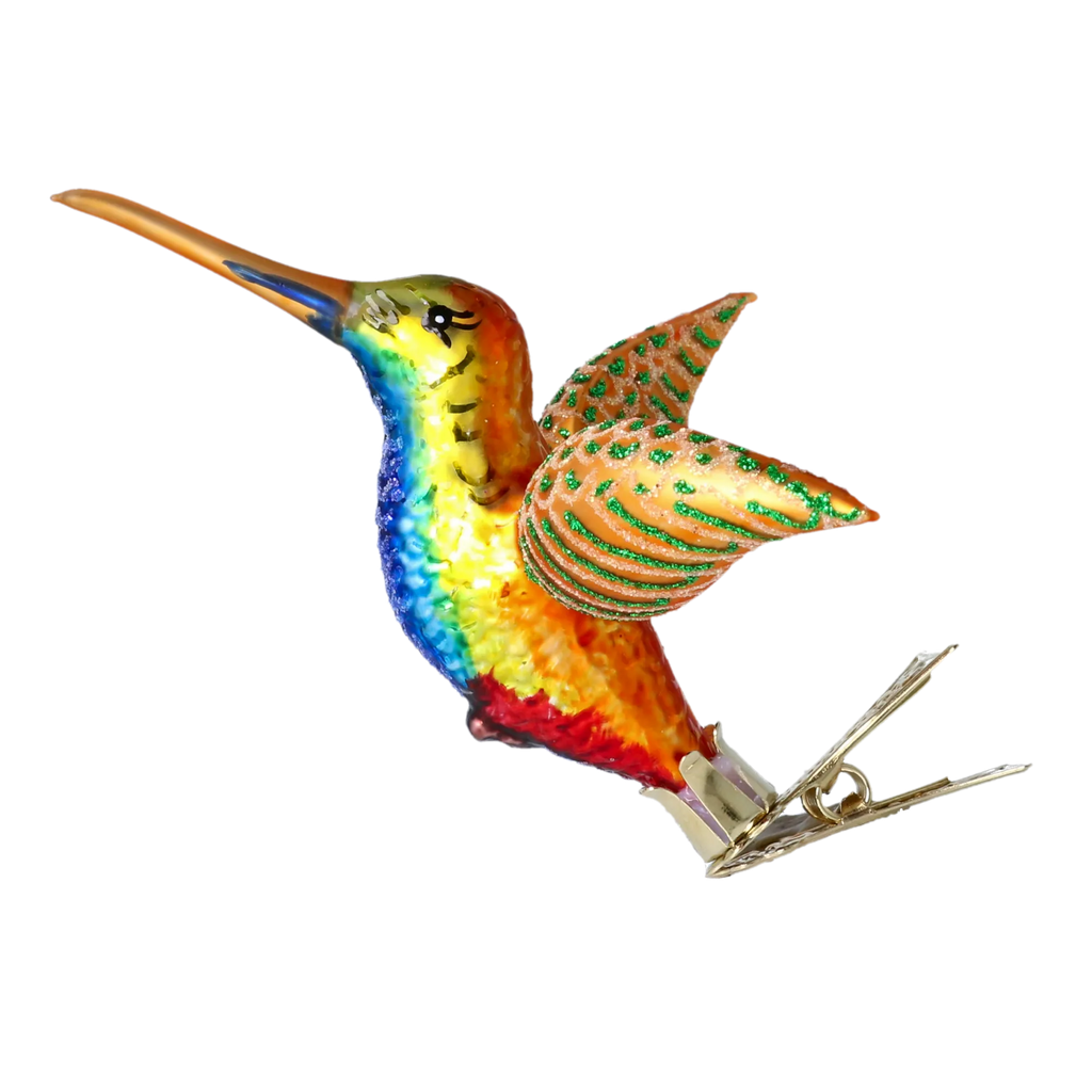 Vivid Nectar Voyager | Hand-Painted Glass Ornament | Blubom 2020-122