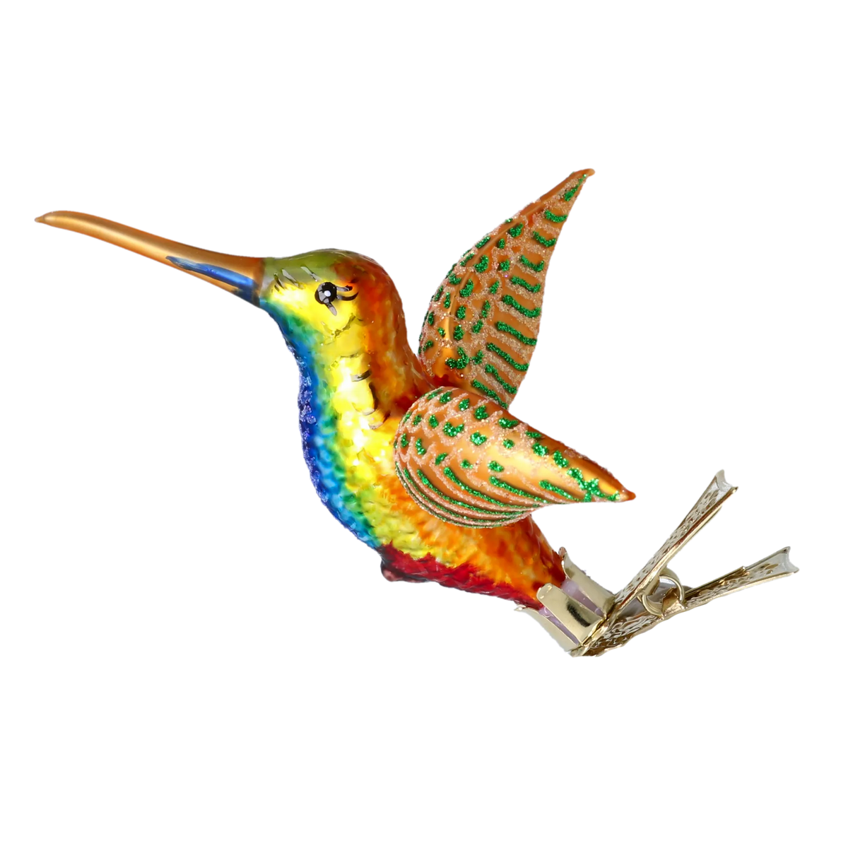 Vivid Nectar Voyager | Hand-Painted Glass Ornament | Blubom 2020-122