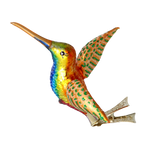 Vivid Nectar Voyager | Hand-Painted Glass Ornament | Blubom 2020-122