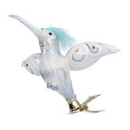 Serene Seafoam Envoy | Hand-Painted Glass Ornament | Blubom 2020-124