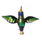 Evanescent Nectar Seeker | Hand-Painted Glass Ornament | Blubom 2020-127
