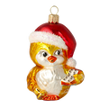 Earnest Chorister | Hand-Painted Glass Ornament | Blubom 2020-147