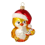 Earnest Chorister | Hand-Painted Glass Ornament | Blubom 2020-147