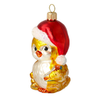Earnest Chorister | Hand-Painted Glass Ornament | Blubom 2020-147
