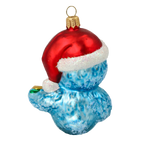 Azure Bell Chorister | Hand-Painted Glass Ornament | Blubom 2020-150