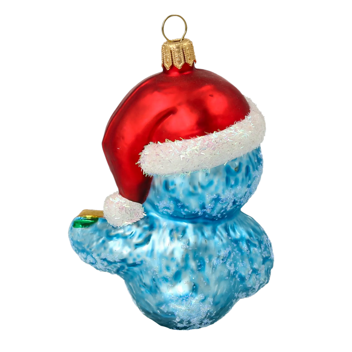 Azure Bell Chorister | Hand-Painted Glass Ornament | Blubom 2020-150