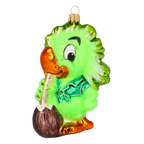 Verdant Island Piper | Hand-Painted Glass Ornament | Blubom 2020-160