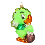 Verdant Island Piper | Hand-Painted Glass Ornament | Blubom 2020-160