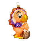 Inquisitive Island Voyager | Hand-Painted Glass Ornament | Blubom 2020-161