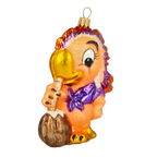 Inquisitive Island Voyager | Hand-Painted Glass Ornament | Blubom 2020-161