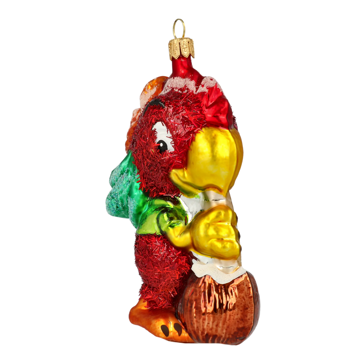 Distant Shore Wayfarer | Hand-Painted Glass Ornament | Blubom 2020-162