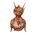 Load image into Gallery viewer, Twilight Owl  Handmade Glass Christmas ornament 2020-170

