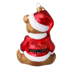 Noble Crimson Sentry | Hand-Painted Glass Ornament | Blubom 2020-177