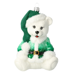 Emerald Santa Teddy